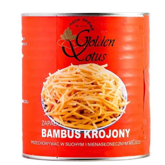 Бамбук маринований нарізаний Golden Lotus 2950 г - Pomodoro Brand
