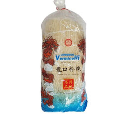 Соєва скляна локшина (фунчоза) Longkou 1 кг - Pomodoro Brand