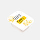 Cheese suace in dip-pot with client logo